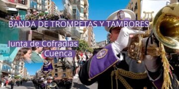 Vídeo. Banda de Trompetas y Tambores de la Junta de Cofradías de la Semana Santa de Cuenca