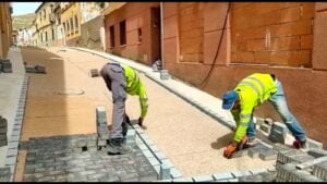 Las obras del POS 2021-22 avanzan en Huete después de haber cambiado de empresa