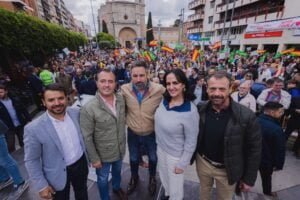 Abascal desde Guadalajara: «El señor Page es tan cómplice de lo que ocurre con Bildu como lo es Sánchez. Son el mismo PSOE»