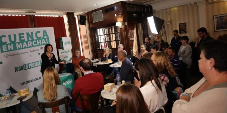Cuenca en Marcha apela a los indecisos: “Somos la única fuerza que no debe favores a nadie”