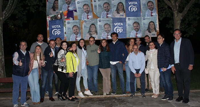 Bea Jiménez arranca la campaña electoral solicitando la confianza de los conquenses para llevar a cabo “el cambio seguro”