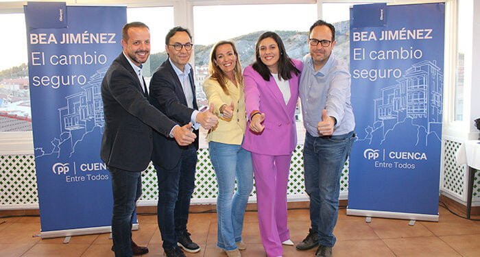 Bea Jiménez presenta su programa electoral Proyecto, personas y Partido Popular, la mejor combinación para el ‘cambio seguro’ en Cuen-ca