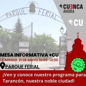 +CUENCA Ahora Tarancón expresa su preocupación por el “estancamiento poblacional” de la localidad y los peligros de convertirse en una ciudad dormitorio
