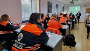 Casi un centenar de integrantes de Protección Civil se forman para actuar con personas con discapacidad y realizar apoyo psicológico y sanitario