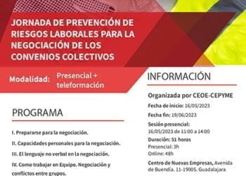 Nueva jornada de expertos en negociación colectiva organizadas por CEOE-Cepyme Guadalajara
