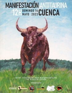 Convocada una manifestación antitaurina autonómica en Cuenca el próximo 14 de mayo