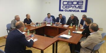 +CUENCA Ahora se reúne con CEOE-Cepyme para conocer las necesidades de empresarios y autónomos y trasladar sus iniciativas en el sector empresarial