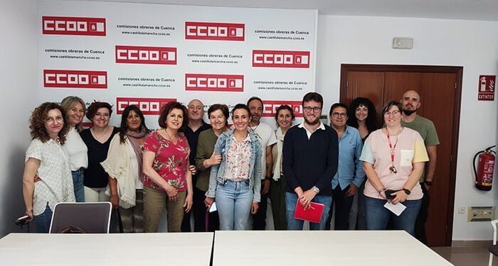 Cuenca en Marcha expone ante CCOO sus propuestas en materia de empleo e industrialización