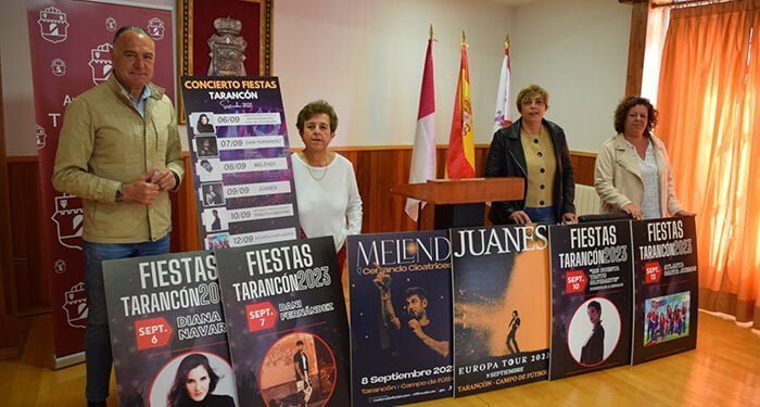 Dani Fernández, Melendi, Juanes, Diana Navarro, un tributo a Mecano y Canta Juegos protagonizarán las fiestas de Tarancón este 2023 1 Dani Fernández, Melendi, Juanes, Diana Navarro, un tributo a Mecano y Canta Juegos protagonizarán las fiestas de Tarancón este 2023