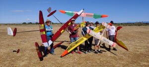 Doble podium de la Asociación Aeromodelista de Guadalajara en la tercera prueba de la Liga Castellano-Manchega de Aeromodelismo celebrada en Usanos
