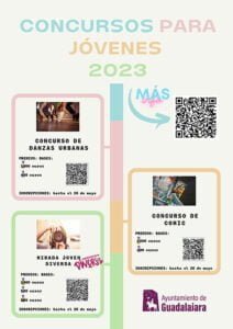 El Ayuntamiento de Guadalajara abre los plazos de inscripción a los concursos para jóvenes de fotografía, cómic y danzas urbanas