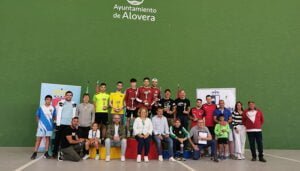 El club La Villa de Don Fadrique de Toledo se proclama campeón autonómico de frontenis en Alovera