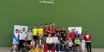 El club La Villa de Don Fadrique de Toledo se proclama campeón autonómico de frontenis en Alovera