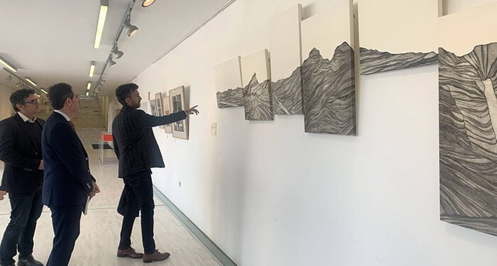 El Paraninfo del Campus de Cuenca acoge hasta el 25 de mayo la exposición ‘Tinta de Verano 2022’