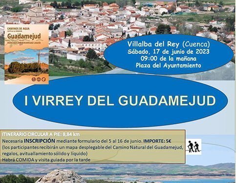 El sábado 17 de junio se celebra la I Virrey de Guadamejud en la localidad de Villalba del Rey 1 El sábado 17 de junio se celebra la I Virrey de Guadamejud en la localidad de Villalba del Rey