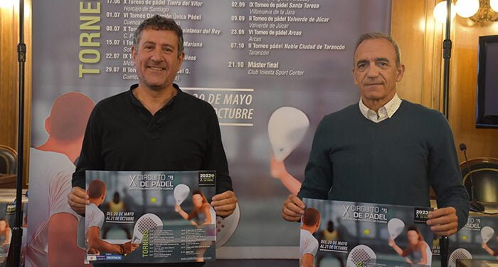 El X Circuito de Pádel Diputación de Cuenca tiene como novedad la creación de dos cuadros en cada competición