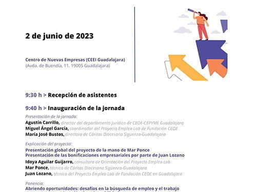 CEOE-Cepyme Guadalajara presenta el proyecto Emplea Lab