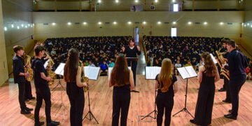 Estival Cuenca inicia su programa con el concierto didáctico de Ensemble Saxofones