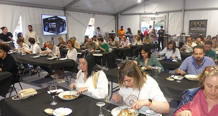 Éxito de las catas y showcooking celebrados en las primeras jornadas de FERACAM