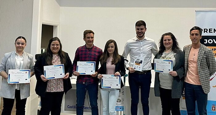 Jaime Martínez Fuentes, ganador de los I Premios Joven Emprende del Ayuntamiento de Cuenca
