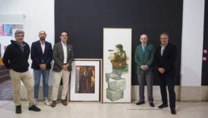 José Luis Ceña con su obra Loading gana el II Concurso Internacional de Grabado de Castilla-La Mancha