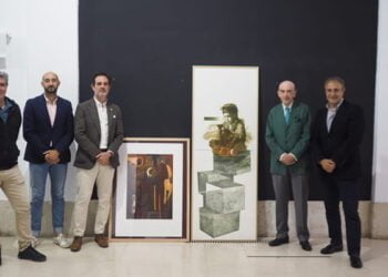 José Luis Ceña con su obra Loading gana el II Concurso Internacional de Grabado de Castilla-La Mancha