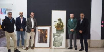 José Luis Ceña con su obra Loading gana el II Concurso Internacional de Grabado de Castilla-La Mancha