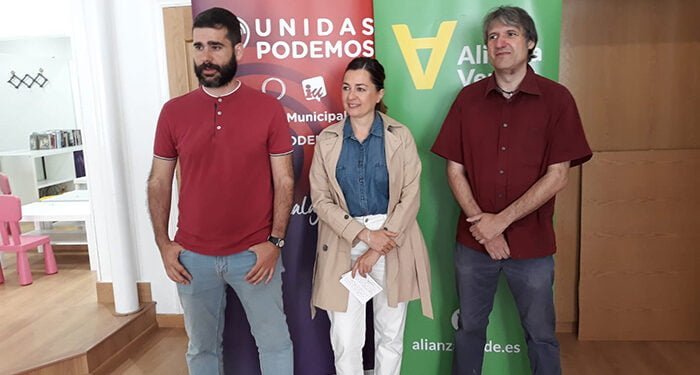 La candidatura de confluencia de izquierdas en Guadalajara finalmente estar a integrada por Podemos, Izquierda Unida y Alianza Verde