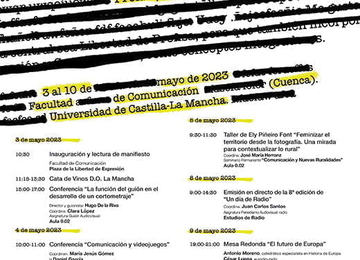 La Facultad de Comunicación celebra su II Semana de la Libertad de Prensa