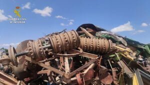 La Guardia Civil de Tarancón detiene a dos personas e investiga a una tercera por el robo de aperos agrícolas