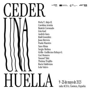 La Sala ACUA acoge la exposición colectiva Ceder una huella