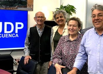 La subdelegada del Gobierno en Cuenca conoce el programa ‘La soledad del mayor no deseada’ de la UDP