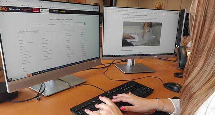 La UCLM colabora con RTVE en una prueba piloto de generación de informaciones con inteligencia artificial durante la jornada electoral