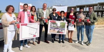 López Carrizo: “El proyecto de urbanización de la Avenida de la Paz será el modelo que seguiremos en el resto del municipio”