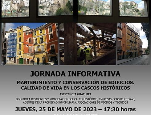 Los arquitectos técnicos de Cuenca expondrán en una jornada el mantenimiento y conservación de edificiosy la calidad de vida en los cascos históricos 1 Los arquitectos técnicos de Cuenca expondrán en una jornada el mantenimiento y conservación de edificiosy la calidad de vida en los cascos históricos