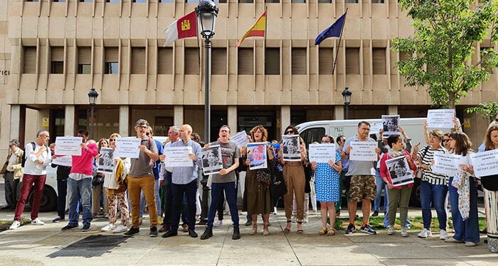 Los trabajadores de la administración de Justicia comienzan una huelga indefinida por la inmovilidad del Ministerio 1 Los trabajadores de la administración de justicia comienzan una huelga indefinida por la inmovilidad del Ministerio