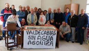Los vecinos de Valdecabras exigen la inmediata perforación de un pozo que asegure la supervivencia del municipio