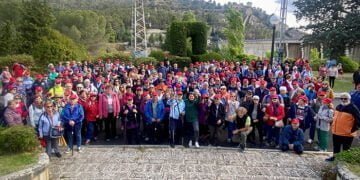 Más de 2.300 personas disfrutan en primavera de las rutas senderistas para mayores en el marco del Programa de Envejecimiento Activo