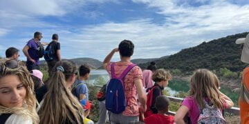 Más de 300 alumnos de los colegios de la Sierra Norte han visitado los pantanos de la comarca