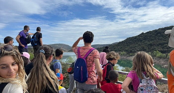 Más de 300 alumnos de los colegios de la Sierra Norte han visitado los pantanos de la comarca 1 Más de 300 alumnos de los colegios de la Sierra Norte han visitado los pantanos de la comarca