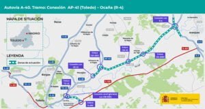 Mitma aprueba el estudio informativo para construir el tramo de la autovía A-40 entre Toledo y Ocaña que supondrá una inversión de unos 204 millones de euros