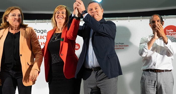 Page respalda la candidatura de Tello en Alovera “tiene abiertas las puertas de la Diputación y la Junta”