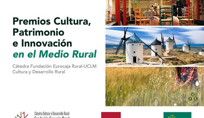 La Cátedra Fundación Eurocaja Rural-UCLM lanza nueva convocatoria de sus 'Premios Cultura, Patrimonio e Innovación en el Medio Rural' 1 La Cátedra Fundación Eurocaja Rural-UCLM lanza nueva convocatoria de sus 'Premios Cultura, Patrimonio e Innovación en el Medio Rural'