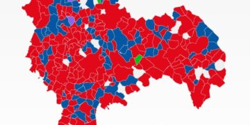 El voto en Guadalajara, pueblo a pueblo
