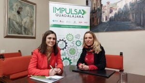Sigüenza subraya la baja fiscalidad para nuevos emprendedores en una reunión mantenida con los técnicos de Impulsa Guadalajara