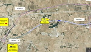 Afectación al tráfico en la autovía A-3 por obras de rehabilitación del firme en Fuenterrobles y Caudete de las Fuentes