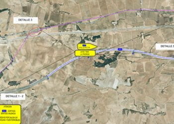 Afectación al tráfico en la autovía A-3 por obras de rehabilitación del firme en Fuenterrobles y Caudete de las Fuentes