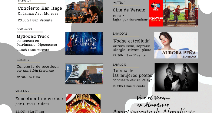 Arranca la V edición de los “Veranos al Fresco” de Almodóvar del Pinar