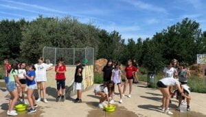 Chicos y chicas de 6º de los tres colegios de Cabanillas conviven para conocerse