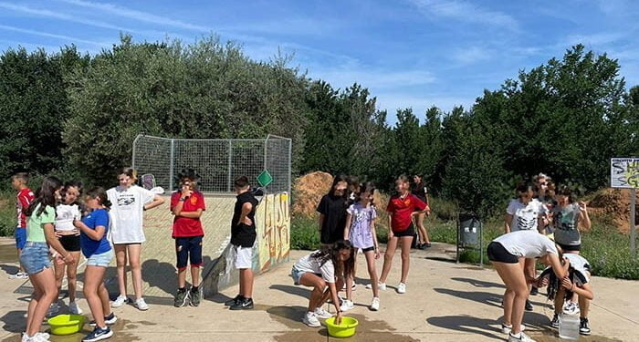 Chicos y chicas de 6º de los tres colegios de Cabanillas conviven para conocerse